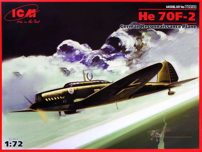 He 70F-2 ICM. Картинка №1