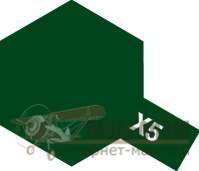 Зеленый (глянец) Tamiya X-5 10 мл. Картинка №2