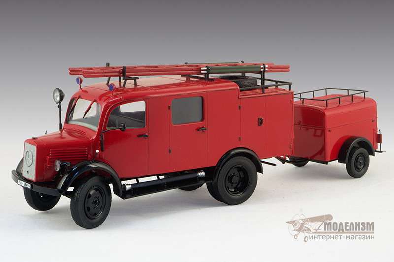 35527 Пожарный автомобиль L1500S LF 8 ICM. Картинка №3
