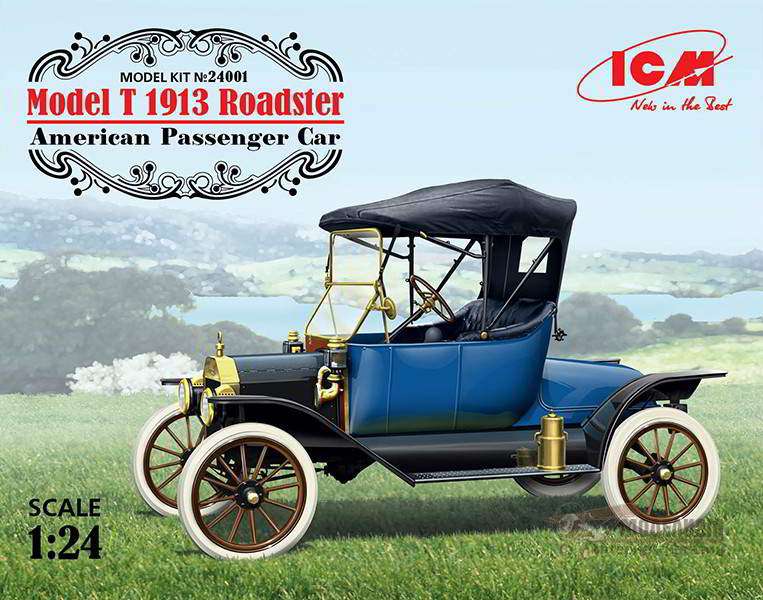 Model T 1913 Roadster ICM. Картинка №1
