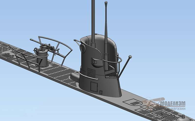 U-Boat Type IIB (1939) ICM. Картинка №4
