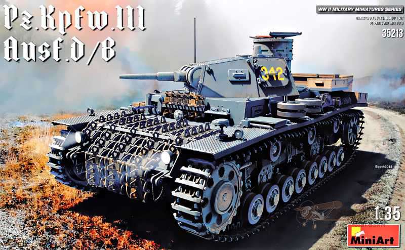 Pz.Kpfw.III Ausf.D/B MiniArt. Картинка №1