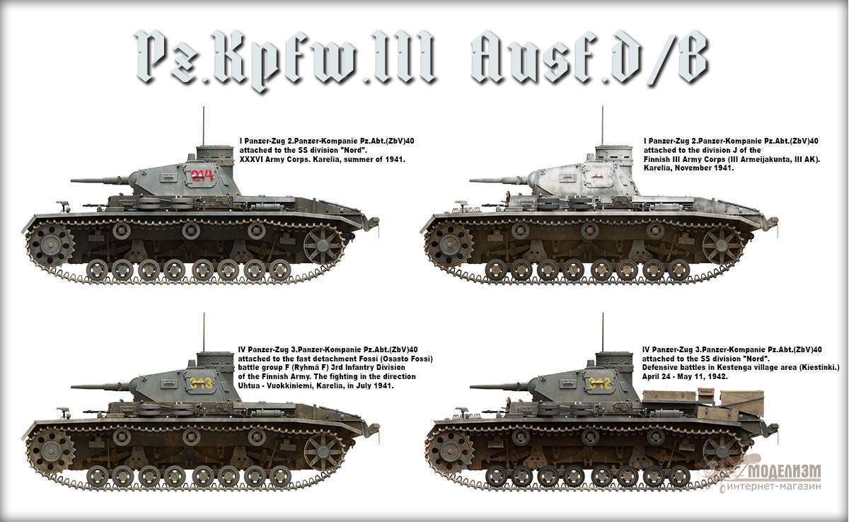 Pz.Kpfw.III Ausf.D/B MiniArt. Картинка №3