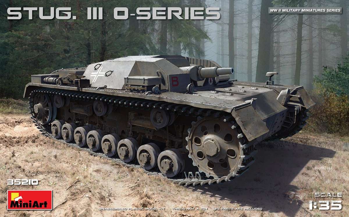 StuG III 0-серия MiniArt. Картинка №1