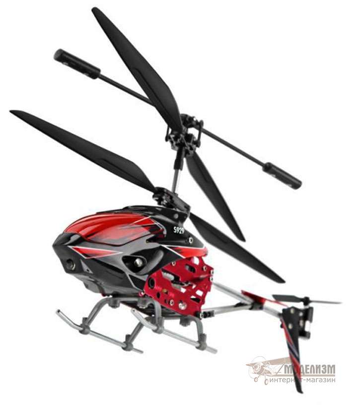 Вертолет WL Toys S929 (красный). Картинка №4