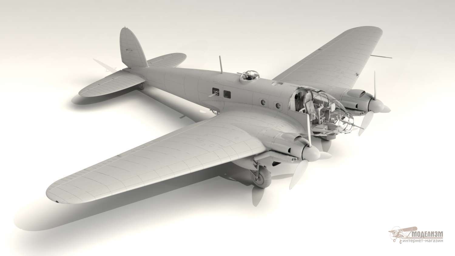 ICM48264, He 111H-20. Картинка №9