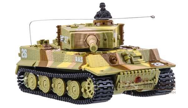 Радиоуправляемый танк Tiger I (коричневый хаки) GWT. Картинка №2