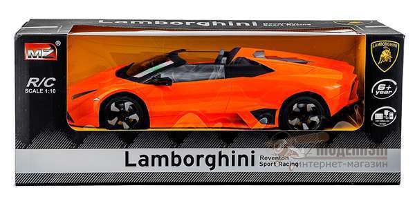 Meizhi 2054o Lamborghini Reventon (оранжевый) 1/10. Картинка №8