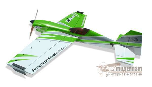 Радиоуправляемый самолет Precision Aerobatics XR-52 (зеленый). Картинка №2