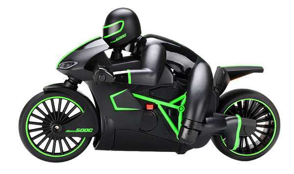 Crazon 333-MT01Bg Мотоцикл (зеленый) 1/12. Картинка №2