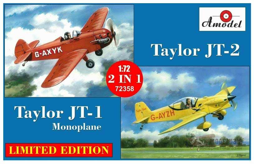 72358 Taylor JT-1 и JT-2 Amodel. Картинка №1
