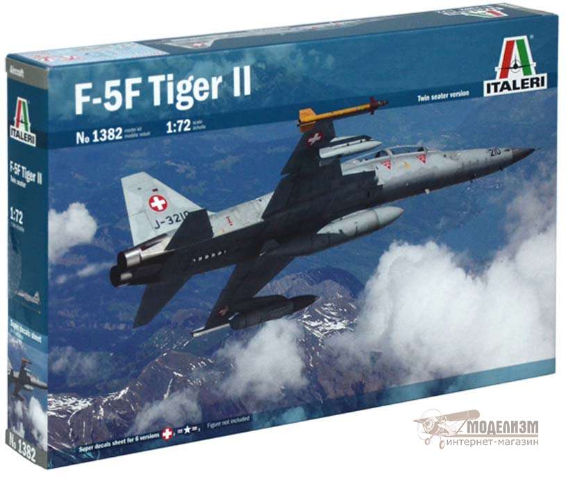 Истребитель F-5F Tiger ll Italeri. Картинка №1