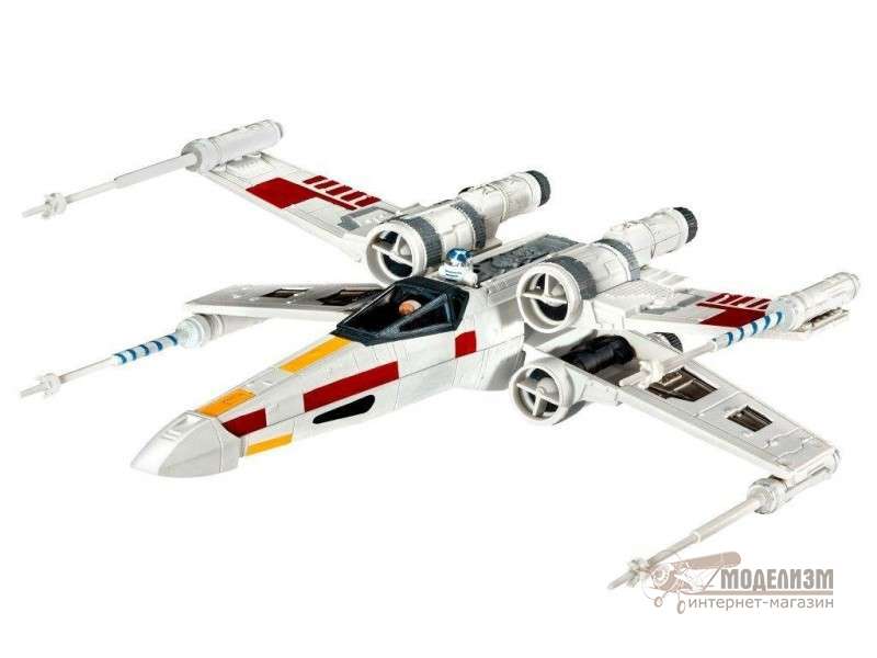 Истребитель X-wing (подарочный набор) Revell. Картинка №2