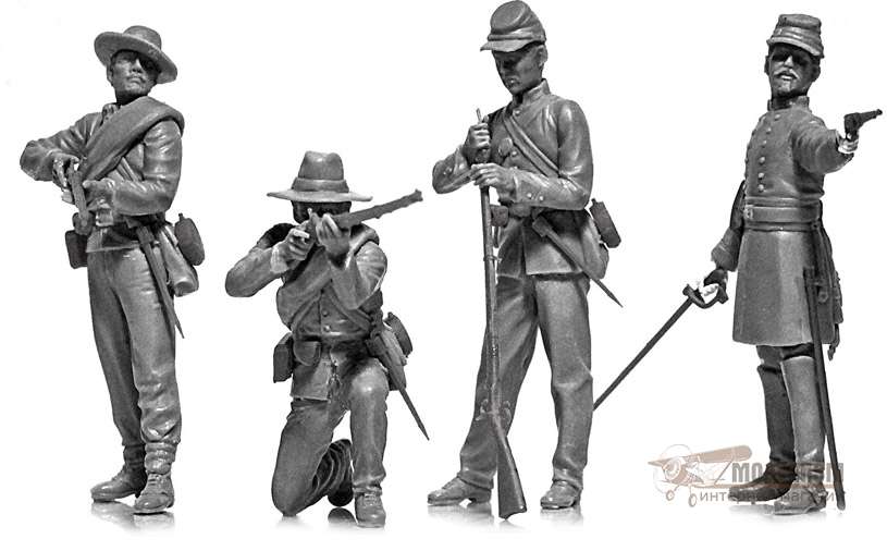 35021 Пехота Конфедерации (Гражданская война в США) ICM. Картинка №2