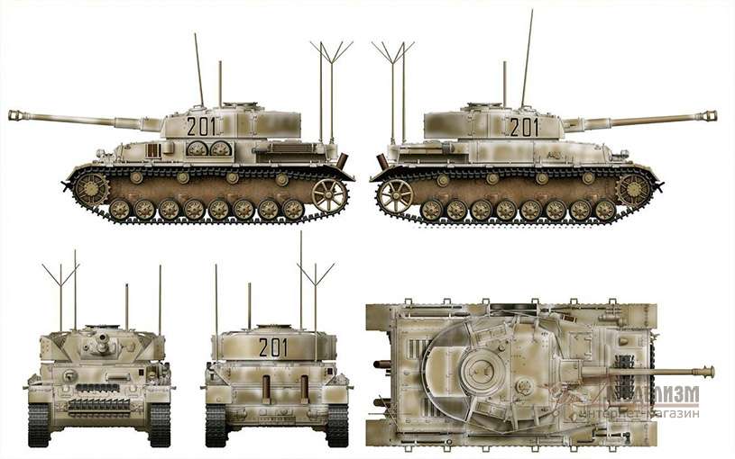 Танк Pz.Kpfw.IV Ausf.J (поздний) RFM. Картинка №6