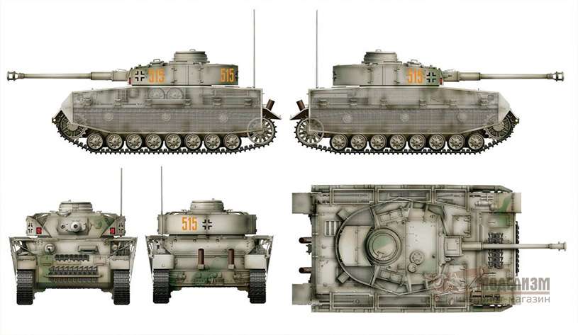 Танк Pz.Kpfw.IV Ausf.J (поздний) RFM. Картинка №7