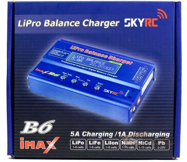 Зарядное устройство SkyRC iMAX B6 5A/50W. Картинка №3