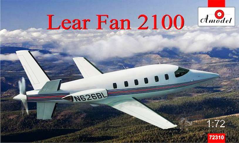 Lear Fan 2100 Amodel. Картинка №1