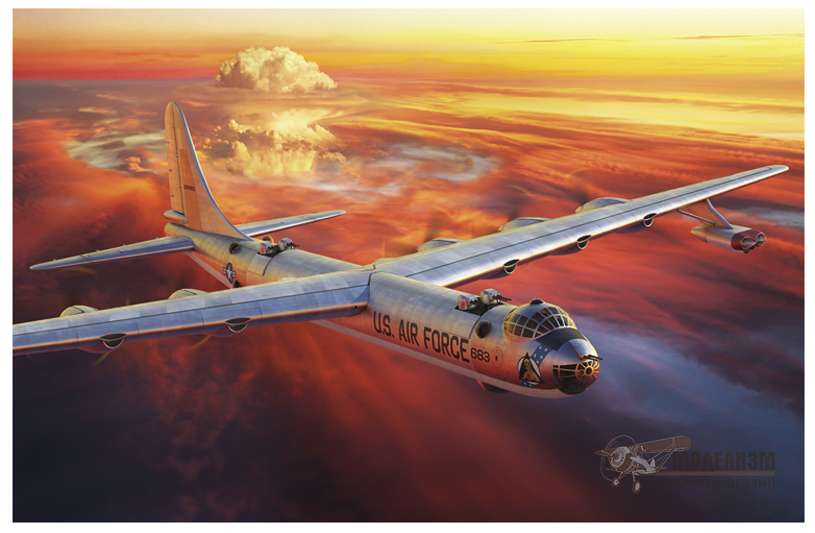 RN337, Convair B-36D/F/H/J Peacemaker. Картинка №1