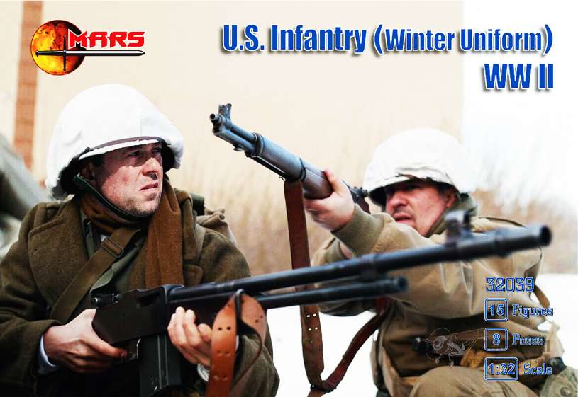 Американские пехотинцы в зимней форме Mars figures. Картинка №1