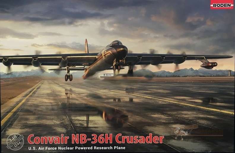 RN348, Convair NB-36H Crusader. Картинка №1