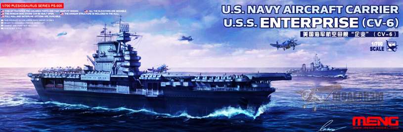 USS Enterprise (CV-6) MENG. Картинка №1