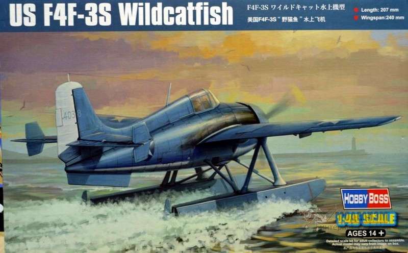 F4F-3S Wildcatfish Hobby Boss. Картинка №1