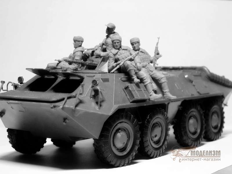 Советские десантники на бронетехнике (1979-91) ICM. Картинка №3