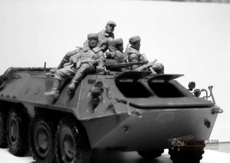 Советские десантники на бронетехнике (1979-91) ICM. Картинка №4