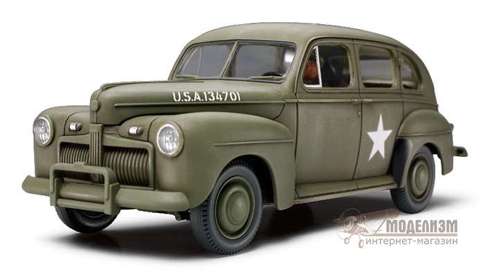 32559 Американский штабной автомобиль 1942 года Tamiya. Картинка №2