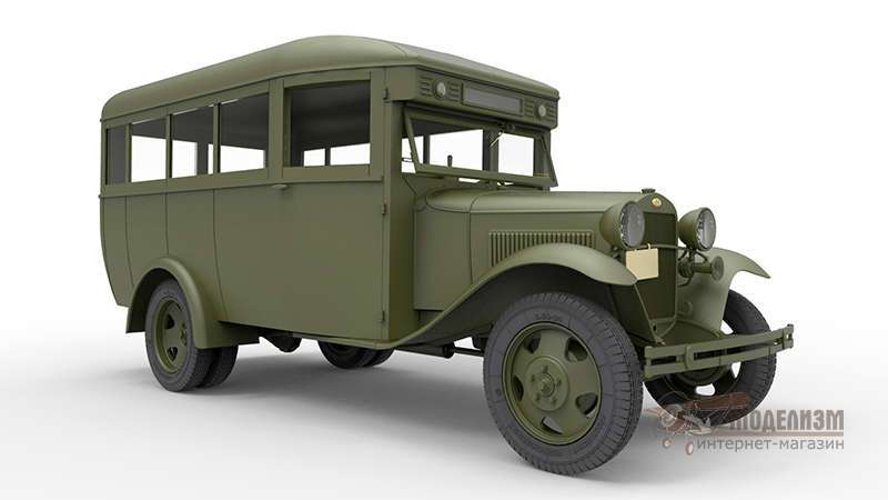 ГАЗ-03-30 образца 1938 года MiniArt. Картинка №3