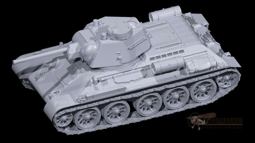 Танк Т-34-76 конца 1943 года. Картинка №2