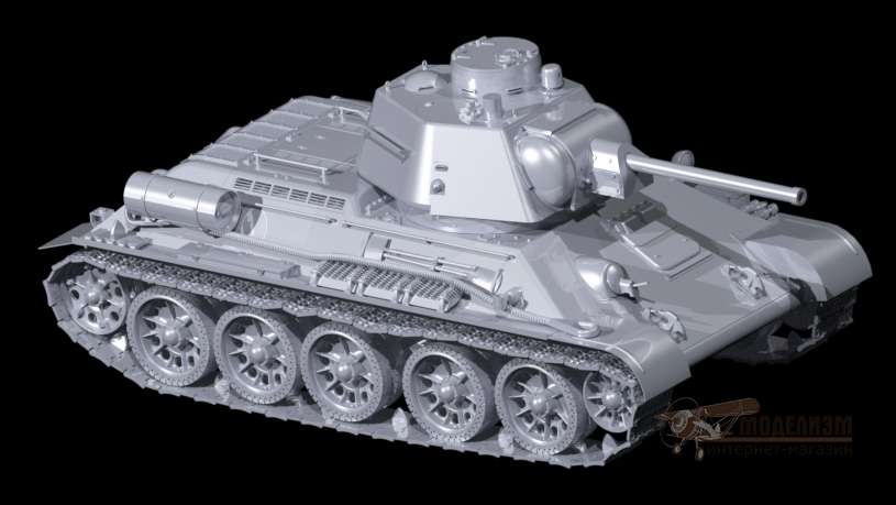 Танк Т-34-76 конца 1943 года. Картинка №3