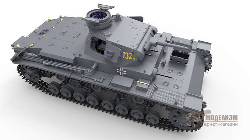 Танк Pz.Kpfw.III Ausf.D MiniArt. Картинка №18