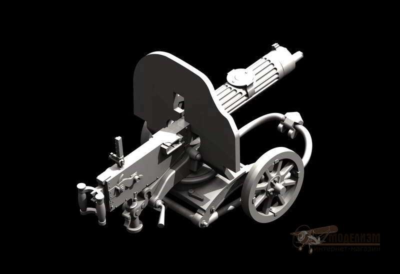 Пулемет Максим образца 1941 года ICM. Картинка №4