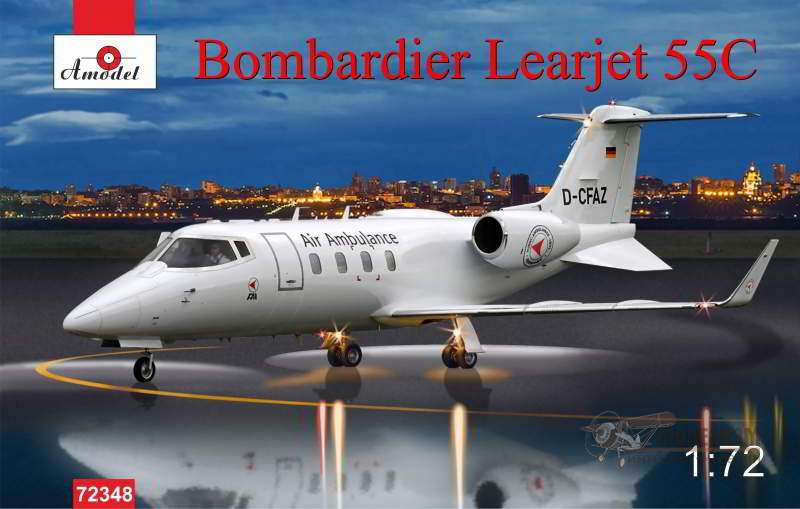 Bombardier Learjet 55C Amodel. Картинка №1