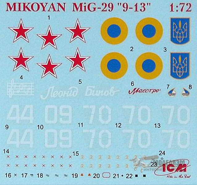 МиГ-29 9-13 ICM. Картинка №6