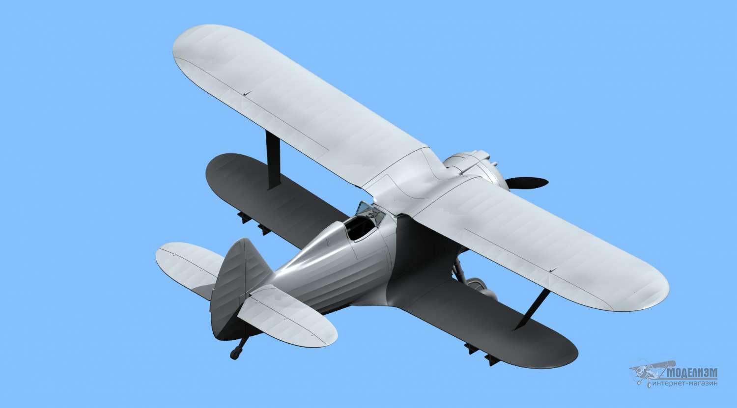 Самолет И-153 Чайка ICM. Картинка №2