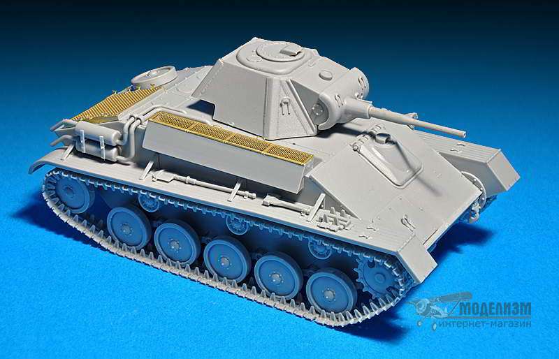 Легкий танк Т-70М с экипажем MiniArt. Картинка №2