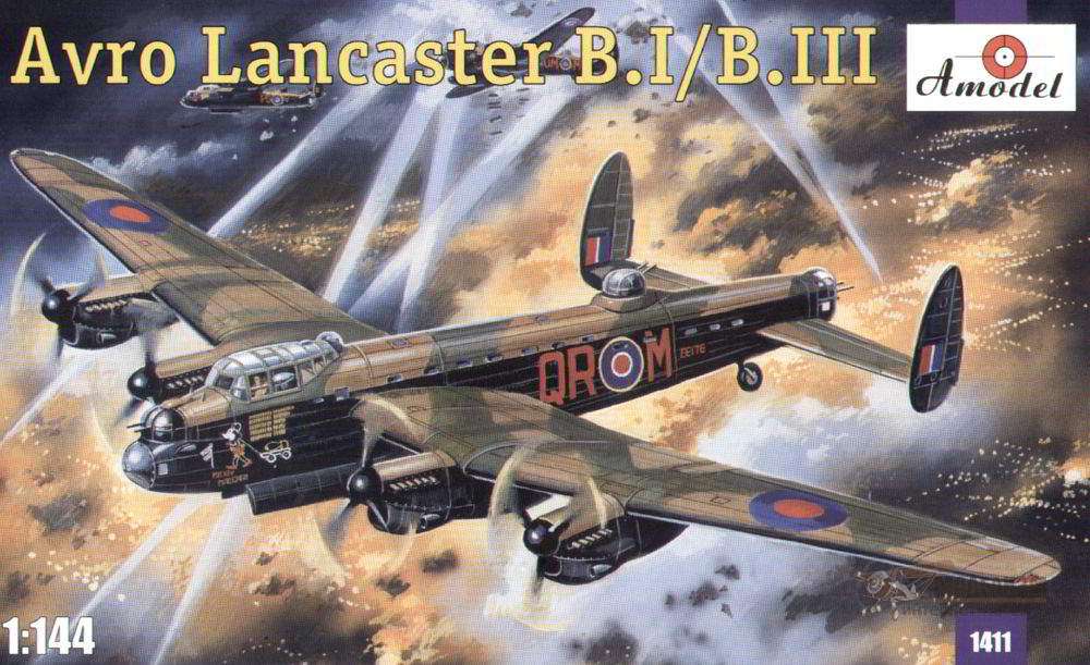 Бомбардировщик Avro Lancaster B.I/B.III Amodel. Картинка №1