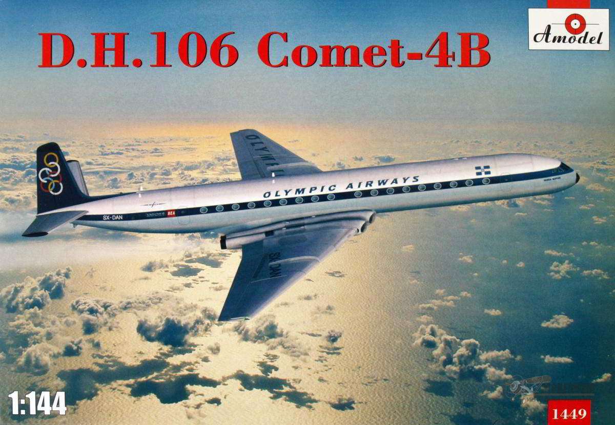 D.H.106 Comet-4B Olympic airways Amodel. Картинка №1