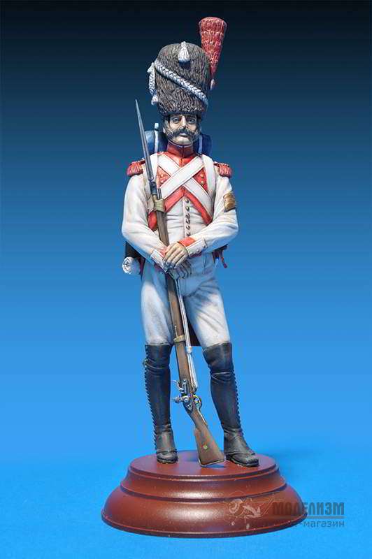 16018 Голландский гренадер императорской гвардии MiniArt. Картинка №2