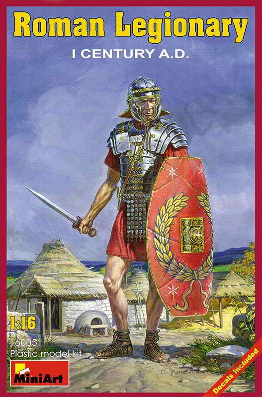16005 Римский легионер I век MiniArt. Картинка №1