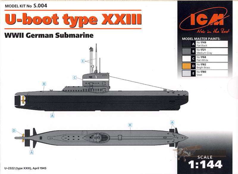 U-Boot Type XXIII ICM. Картинка №2