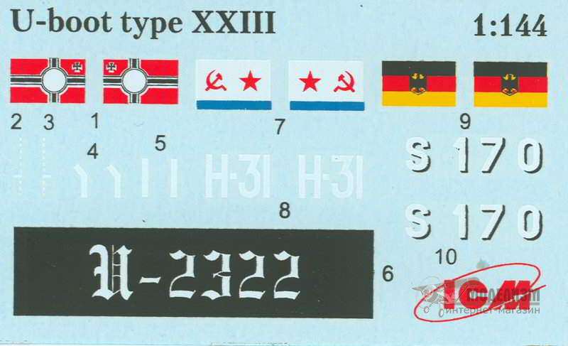 U-Boot Type XXIII ICM. Картинка №5