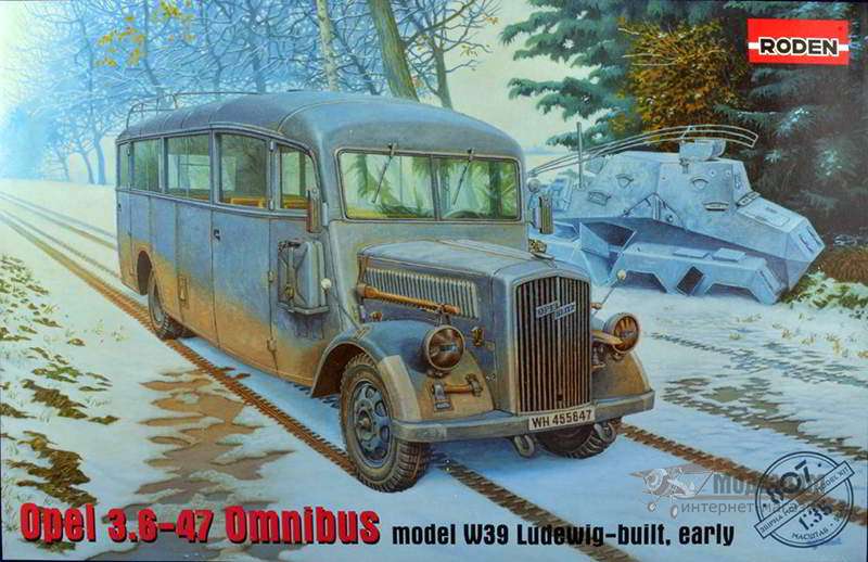 Opel 3.6-47 Omnibus model w39 Ludewig-built (ранний) Roden. Картинка №1