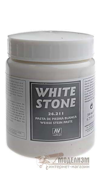 Белый камень Vallejo 26211 - имитация рельефа диорамы. Картинка №1