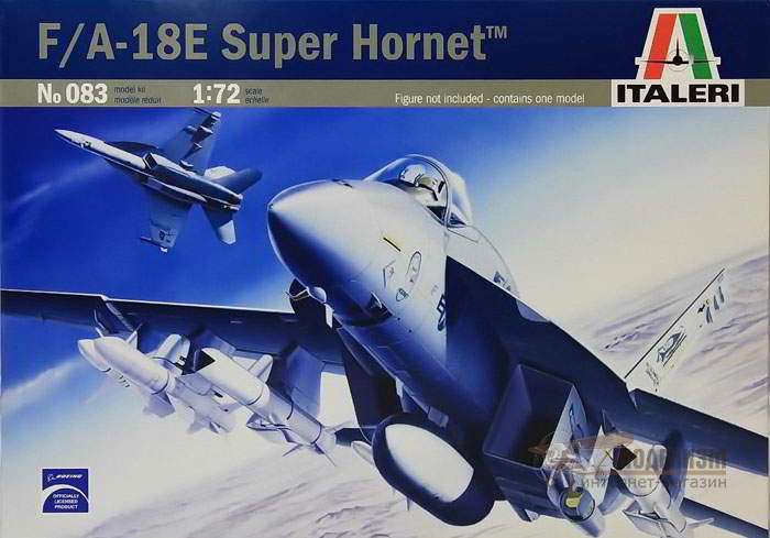 Истребитель-бомбардировщик F/A-18E Super Hornet Italeri. Картинка №1