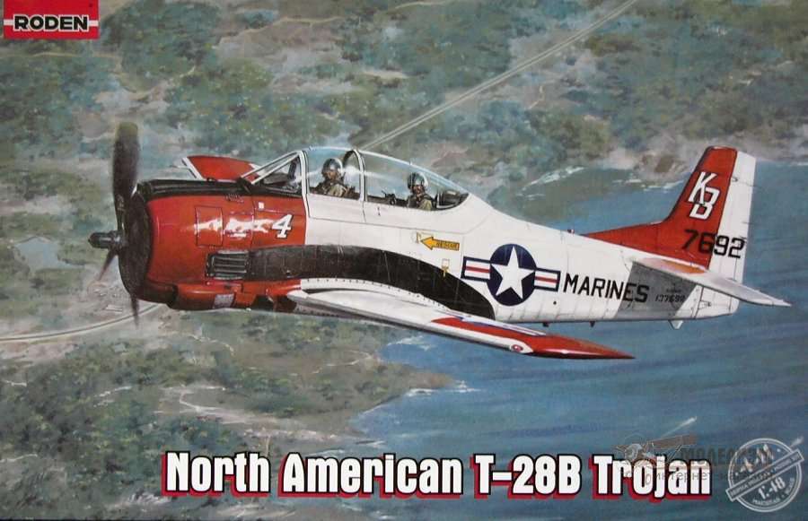 Самолет T-28B Trojan Roden. Картинка №1