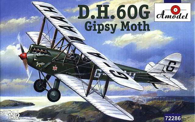 72286 de Havilland DH.60G Gipsy Moth Amodel . Картинка №1
